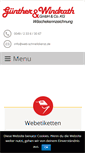 Mobile Screenshot of guenther-windrath.de