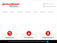 Tablet Screenshot of guenther-windrath.de